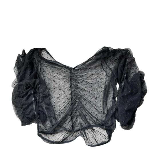 Other - Mesh Dance Top Adult M/L Black
